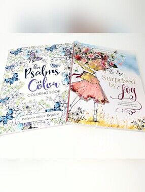 Set of 2 Inspirational Mandala Coloring Books